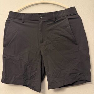 Perry Ellis Charcoal Flat Front Shorts